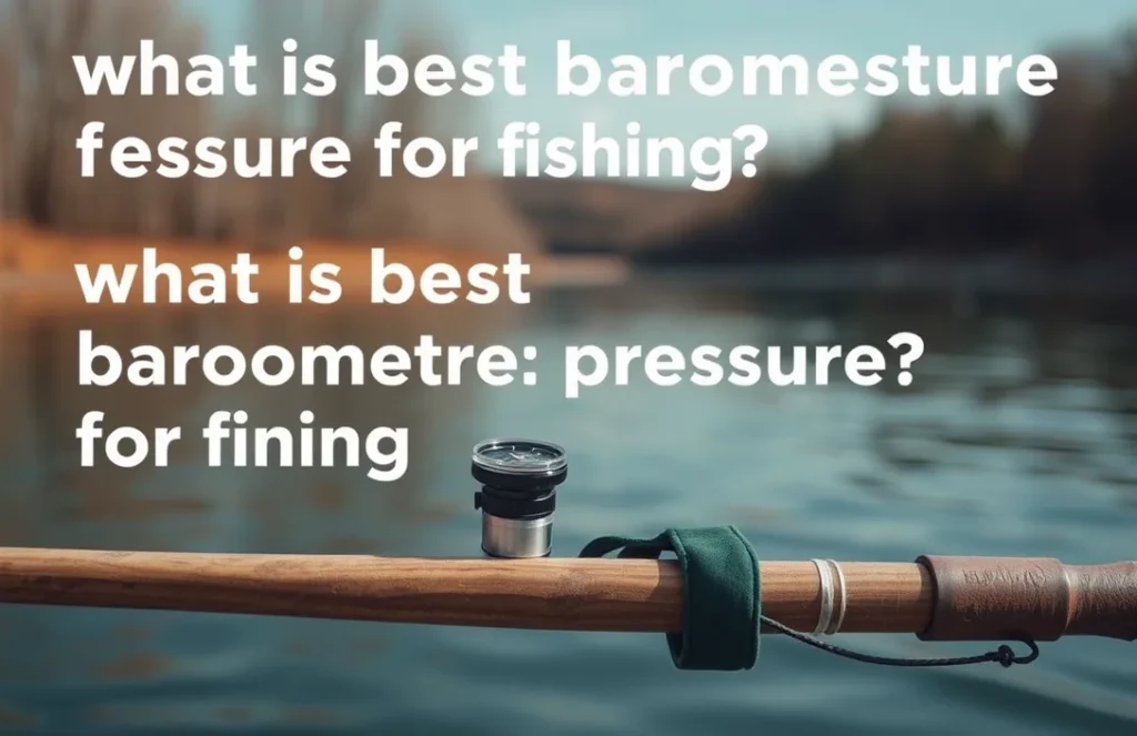 Optimal Barometric Pressure for Fishing: Tips for You and Your Pet