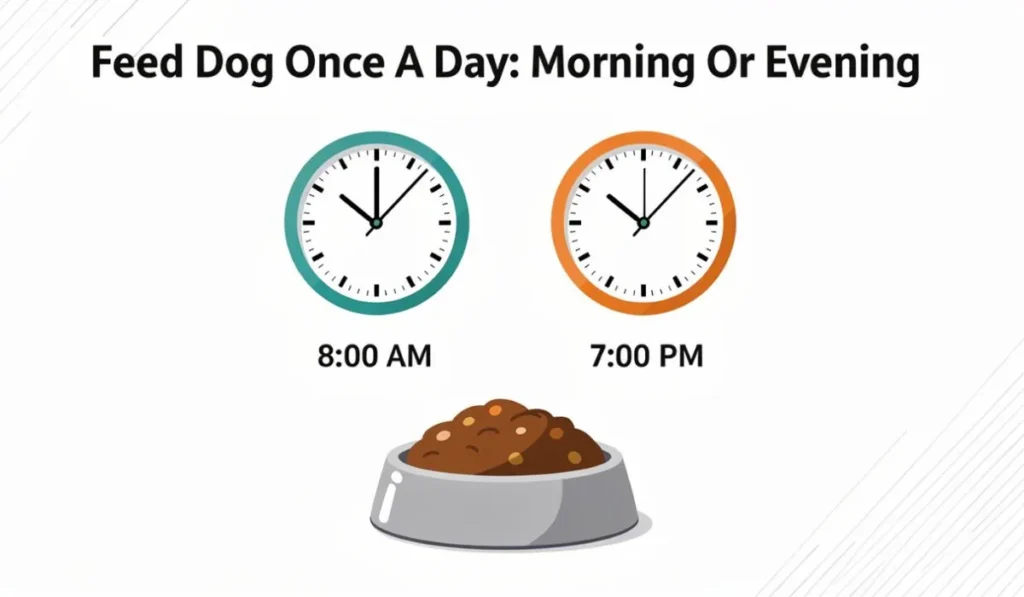 Feed Dog Once A Day Morning Or Evening | Best Time Explained